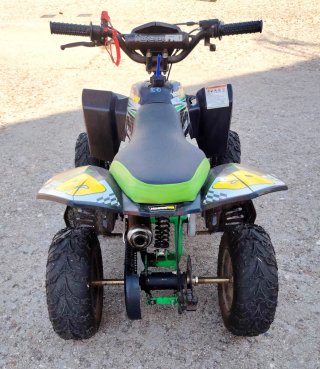 Mini Quad MonsterPro 49cc Negro/Verde
