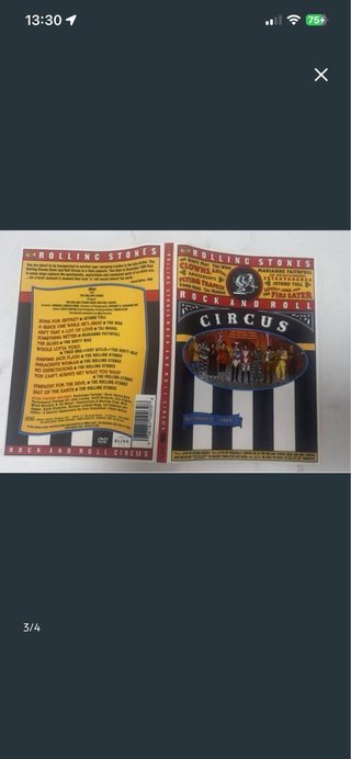 DVD Rolling Stones Rock and Roll Circus