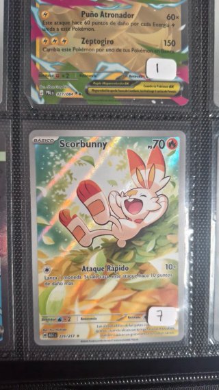 Scorbunny Básico 225/217 Carta Pokémon