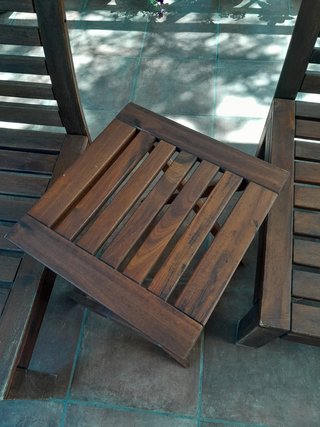 2 Sillas (o sofá) Terraza Madera Ikea