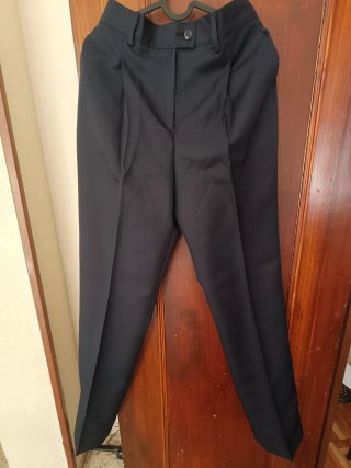 Pantalón vestir mujer negro 34x110cm