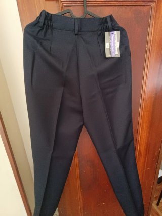 Pantalón vestir mujer negro 34x110cm