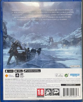 God of War Ragnarök PS5