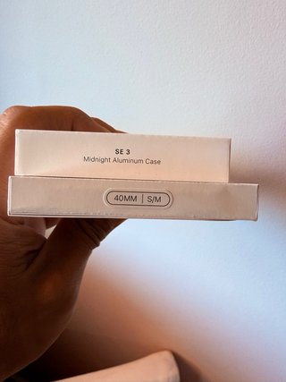 Apple Watch SE  3 40mm Negro Espacial talla S/M
