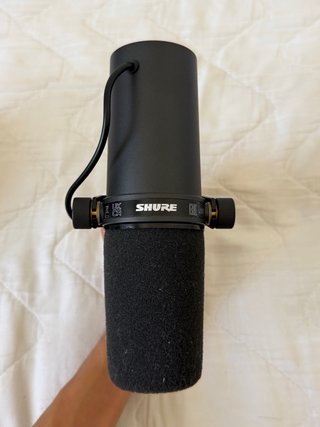 Shure SM7B Micrófono Dinámico Negro