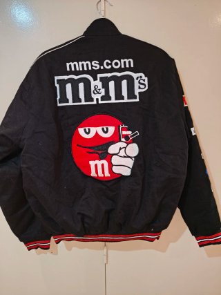 Chaqueta Bomber M&M Nascar Hombre L