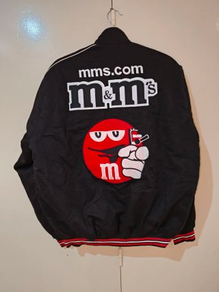Chaqueta Bomber M&M Nascar Hombre L