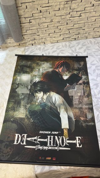 Póster de tela de Death Note Anime.