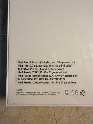 teclado apple magic keyboard ipad pro 12.9 sellado