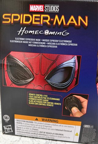 Máscara Electrónica Spider-Man Homecoming Marvel L