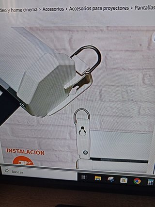 Pantalla de Proyector 72 4K Full HD 3D