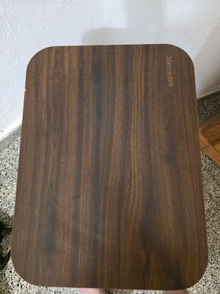 Mesa auxiliar Mercedes madera