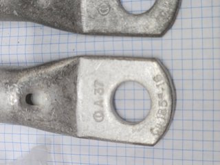 5  TERMINALES DE PRESION CON PALA DE  185 mm2 X 16
