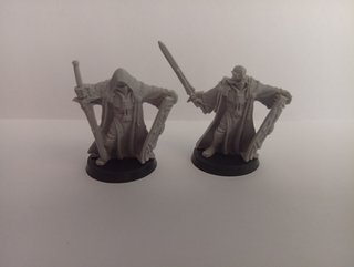 2x Adepta Sororitas Cruzados Finecast