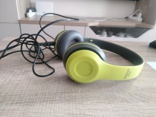 Auriculares P47 Wireless Negros y Amarillos