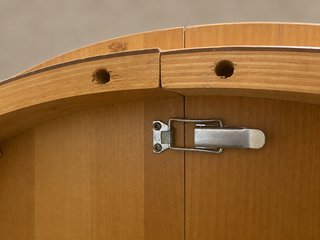 Mesa redonda madera Ø 117 cm