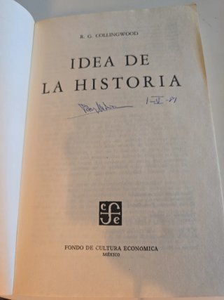Libro idea de. La historia