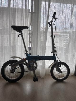 Bicicleta Plegable Boomerang PS 3.7 Azul