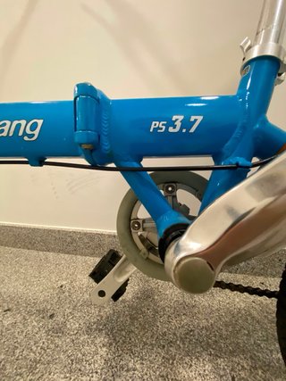 Bicicleta Plegable Boomerang PS 3.7 Azul