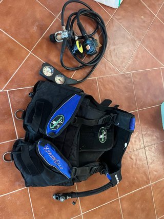 Equipo de buceo completo