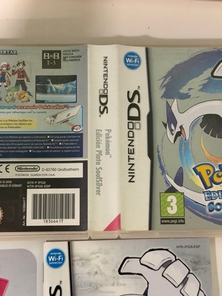 Pokémon Plata SoulSilver PAL 🇪🇸