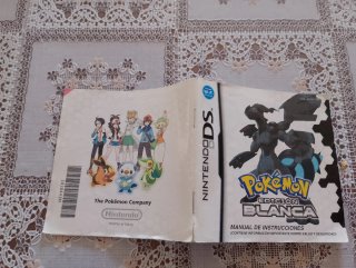 Manual Pokémon Edición Blanca Nintendo DS