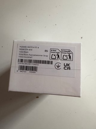 Reloj Huawei Watch Fit 4 Negro
