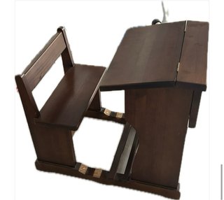 Pupitre infantil vintage madera