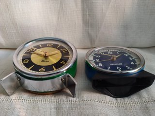 2 Despertadores Antiguos Micro y Gong
