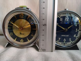 2 Despertadores Antiguos Micro y Gong