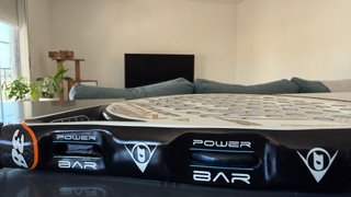 Pala Padel Dunlop Titan Max White + Funda