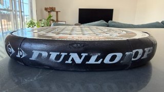 Pala Padel Dunlop Titan Max White + Funda