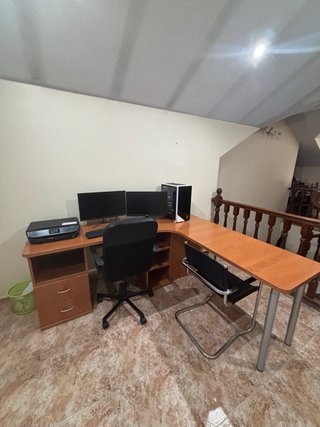 Escritorio Madera Forma L