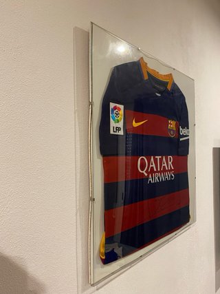 Camiseta FC Barcelona 2017 Firmada Messi