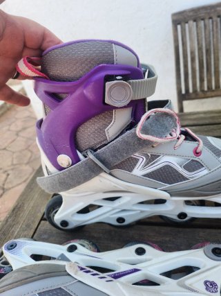 Patines en línea con bolsa