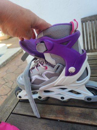 Patines en línea con bolsa