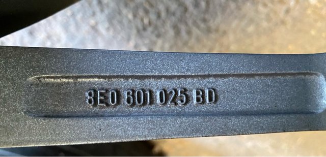 Llantas Audi Sport DTM 18 A3/A4/A5/A6 OEM