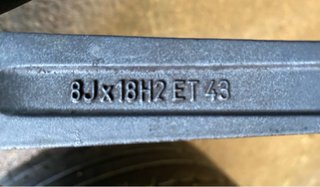 Llantas Audi Sport DTM 18 A3/A4/A5/A6 OEM