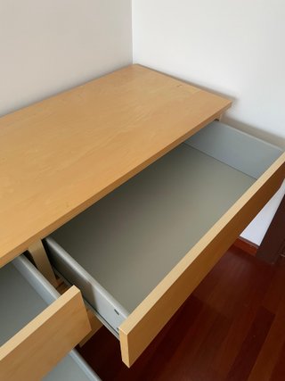 Calaixera de fusta IKEA MALM de 6 calaixos