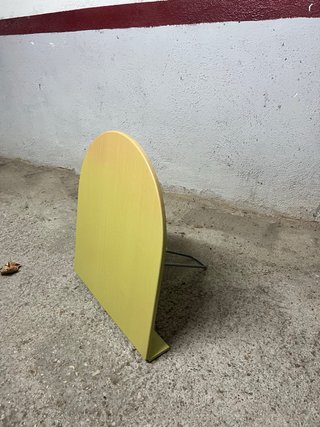 Mesa plegable de pared madera y metal