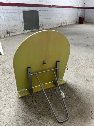 Mesa plegable de pared madera y metal