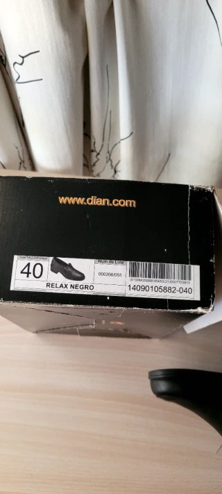 Zapatos de trabajo Sra DIAN negros