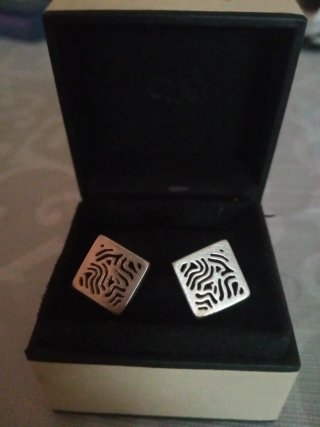 Pendientes Tous Cuadrados Plata