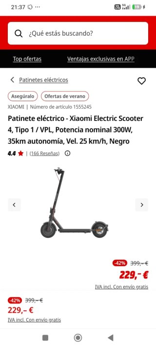 Patinete Eléctrico