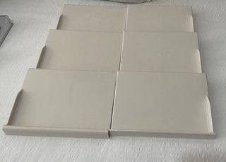 Lote Organizadores Cosmeticos Cajones Plástico