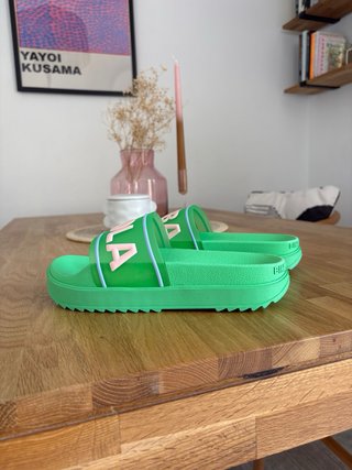 Sandalias Bimba y Lola Verdes