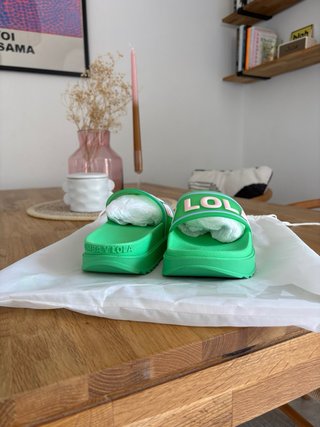 Sandalias Bimba y Lola Verdes