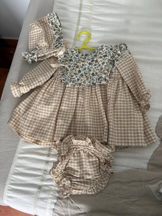 Conjunto bebé hecho a mano