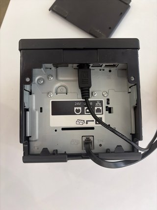 Impresora de Tíquets Epson Negra