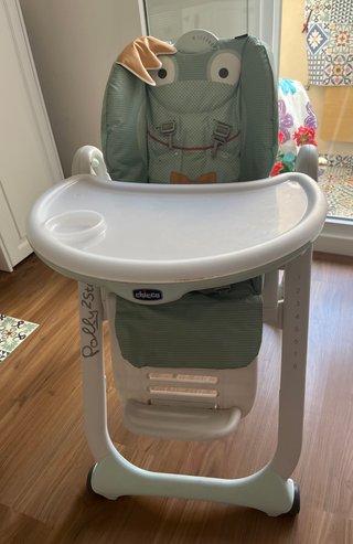 Trona de bebé plegable compacta